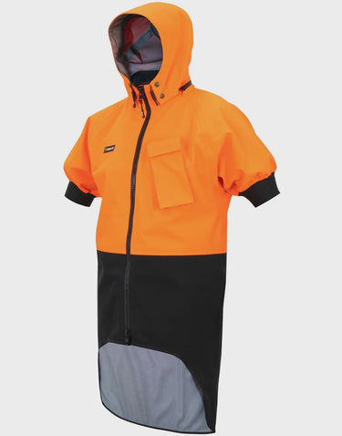 Swazi Buffalo Cape - Blaze Orange/Black - Kiwi Workgear